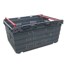 46L Plastic Crate Vented Swing Bar578 X 388 X 280mm Ih3046