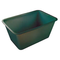 200L Plastic Crate Recycled Nesting Tub - Black