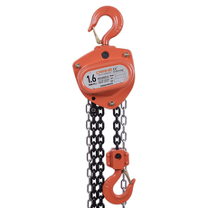 IP Series Grade 100 1600kg Chain Block - 3.0m - Overload Protected