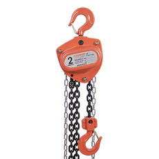 IP Series Grade 100 2000kg Chain Block - 6.0m - Overload Protected