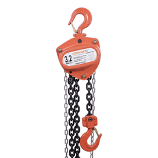 IP Series Grade 100 3200kg Chain Block - 3.0m - Overload Protected