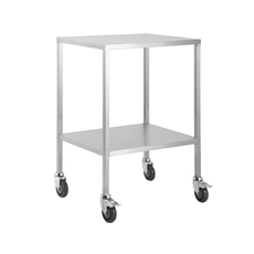Stainless Steel Medical Trolley Utility Cart 