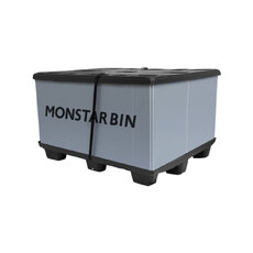 MONSTAR Pallet Sleeve Mega Bin 440mm High with Safety Strap