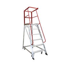 6 Step Order Picker Ladder Monstar - 150kg rated - 1.66m