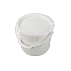 18L Plastic Bucket- White
