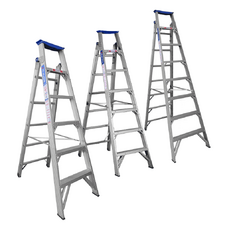 Indalex Aluminium Dual Purpose Ladder - 150kg Rated