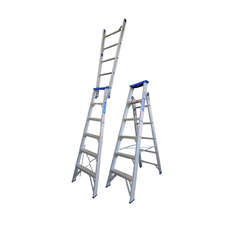 Indalex Aluminium 6 Step Dual Purpose Ladder - 150kg