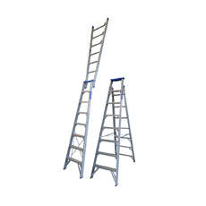 Indalex Aluminium 8 Step Dual Purpose Ladder - 150Kg