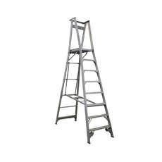 Indalex 8 step Platform Ladder - Platform Height - 2.40 m