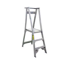 Indalex 150kg 3 Step Platform Ladder - Platform Height - 0.90 m