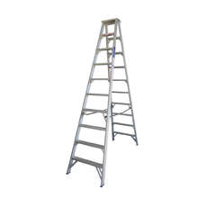 Indalex 10 Step Double Sided Aluminium Step Ladder Model - PROS10D