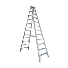 Indalex 180KG 12 Step Double Sided Aluminium Step Ladder Model