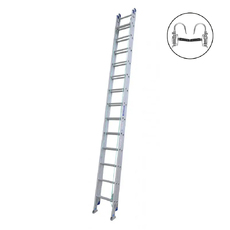 Indalex Aluminium Extension Ladder + V Rung