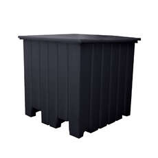 1000L Plastic Poly Tank Container - Black