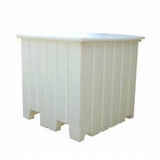 1000L Plastic Poly Tank Container - White