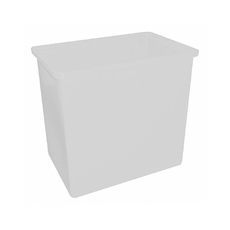 170L Plastic Poly Tank Container - White