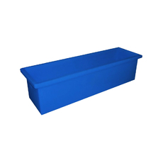 300L Plastic Poly Tank Container - Blue