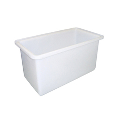 322L Plastic Poly Tank Container - White
