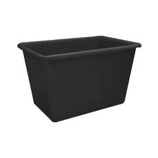 500L Plastic Poly Tank Container - - Black