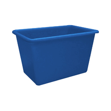 500L Plastic Poly Tank Container - - Blue