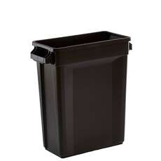 60L SVELTE Slimline Rectangular Plastic Bin - Brown