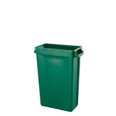 46L SVELTE Slimline Rectangular Plastic Bin - Green