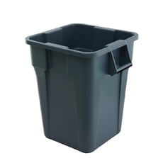 106L Plastic Square Container - Grey