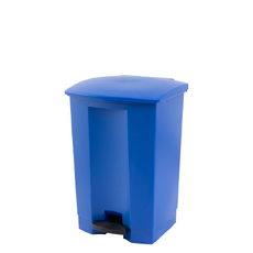 45L Step-On Commercial Waste Bin - Blue