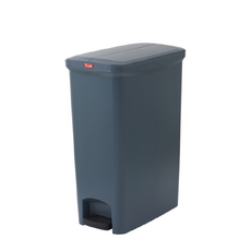 50L Svelte Step-On Commercial Pedal Waste Bin - Grey