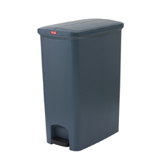 68L Svelte Step-On Commercial Pedal Waste Bin - Grey