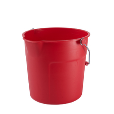 13L Round Bucket - Red