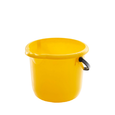 9L Round Bucket - Yellow