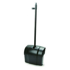 Predator Upright Dust Pan with Cover and Hook - Black