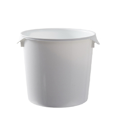 17.0 Litre Round Storage Container - White
