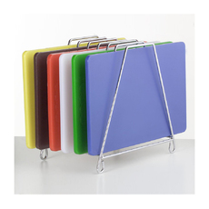 Chopping Board Holder - Silver Stainless Steel