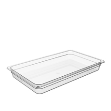 8.5 Litre Cold Food Pan, Full Size, PolyCarbonate, BPA-free