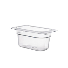 0.8 Litre Cold Food Pan, 1/9 Size, PolyCarbonate, BPA-free