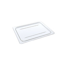 Lid, Cold Food Pan Cover, Flat Cover, 1/9 Size, PolyCarbonate, BPA-free