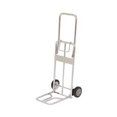 80kg Rated Foldable Chrome Plated Hand Truck Trolley- SFT2809
