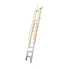Yellow Handrail for Stockmaster Mezzalad
