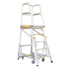 Navigator Order Picking Ladder - 150kg Rated -Standard Model