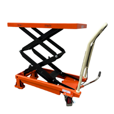 350kg Manual Scissor Lift Table Trolley
