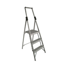 Indalex 120kg 3 Step Slimline Platform Ladder - 0.9m