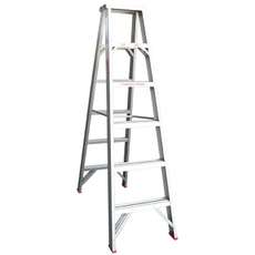 Indalex 120kg 6 Step Double Sided Aluminium Step Ladder
