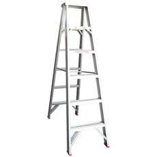 Indalex 120KG 6 Step Double Sided Aluminium Step Ladder