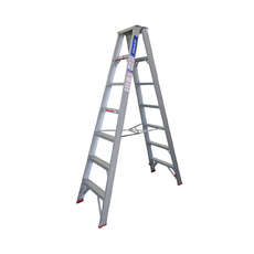 Indalex 120KG 7 Step Double Sided Aluminium Step Ladder