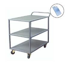 340kg 3 Tier Trolley + Clipboard