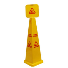 Cleaning In Progress Cone - Yellow 1170mm