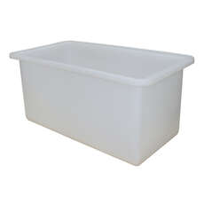 400L Rotomoulded Plastic Tank - White