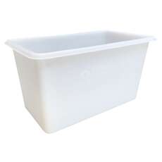 350L Injection Moulded Plastic Tank - White